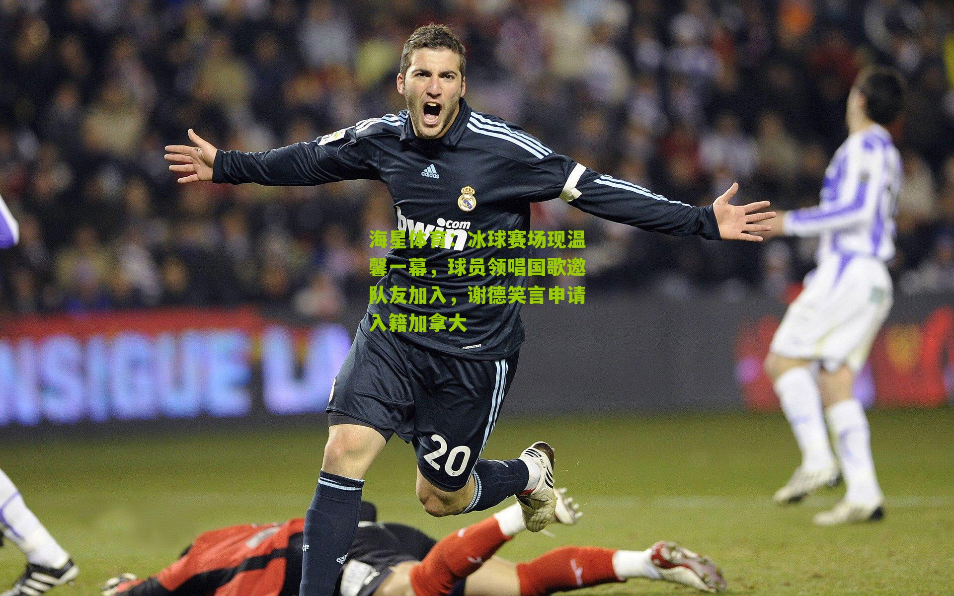 冰球赛场现温馨一幕，球员领唱国歌邀队友加入，谢德笑言申请入籍加拿大